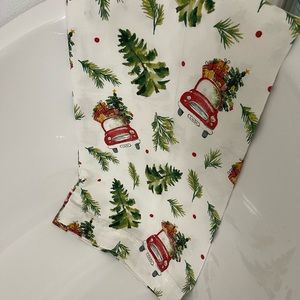 Christmas shower curtain